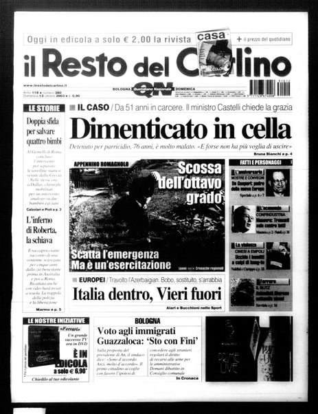 Il Resto del Carlino : giornale dell'Emilia